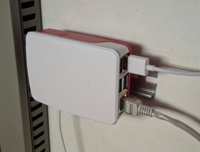 DIN-rail klemmen Raspberry PI-5-tada